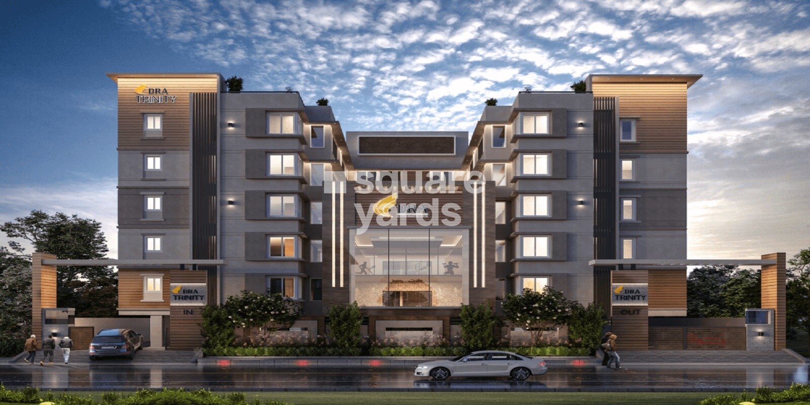 DRA Trinity residential project in Thoraipakkam