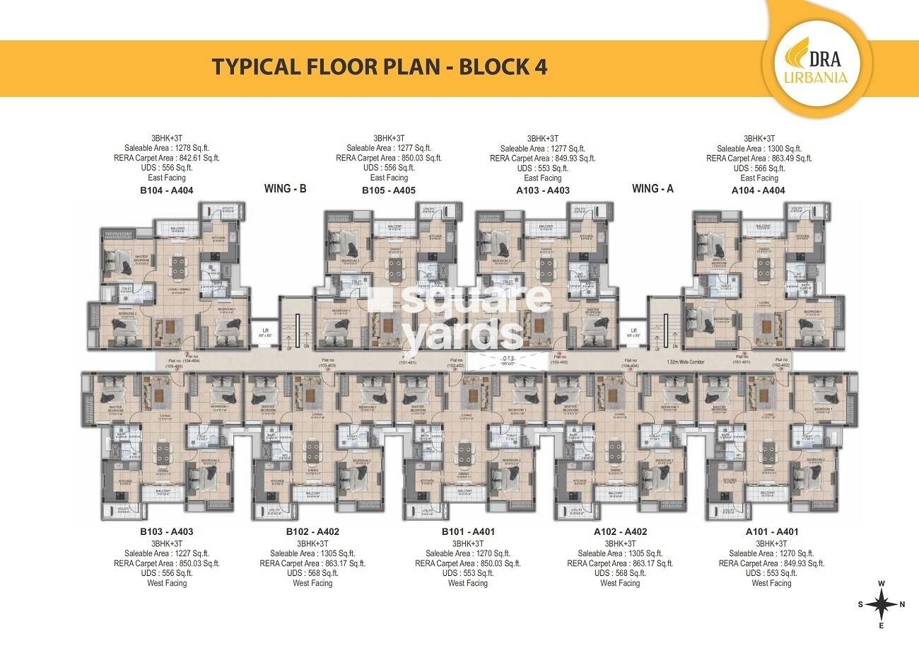 DRA Urbania Floor Plans