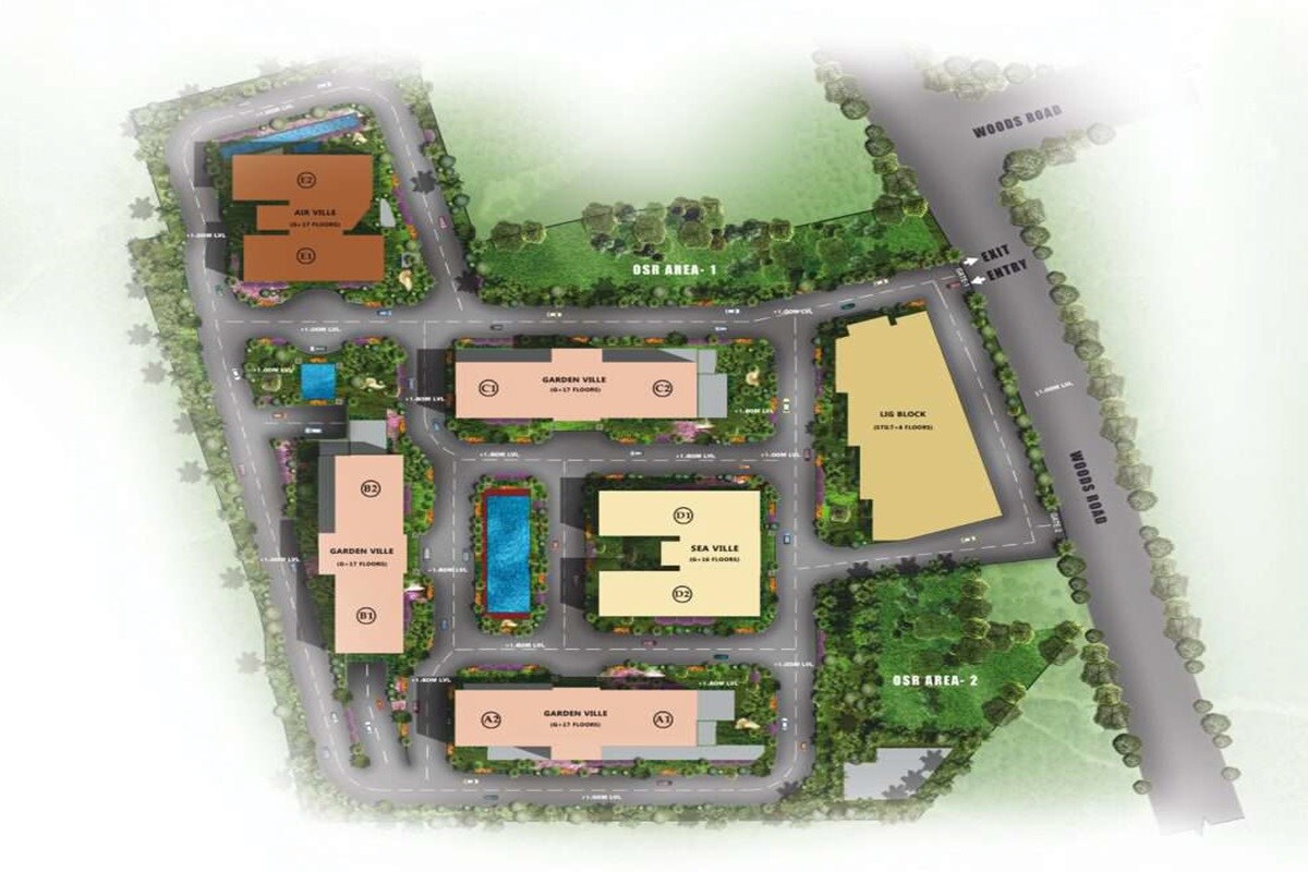 E Residences Master Plan 1