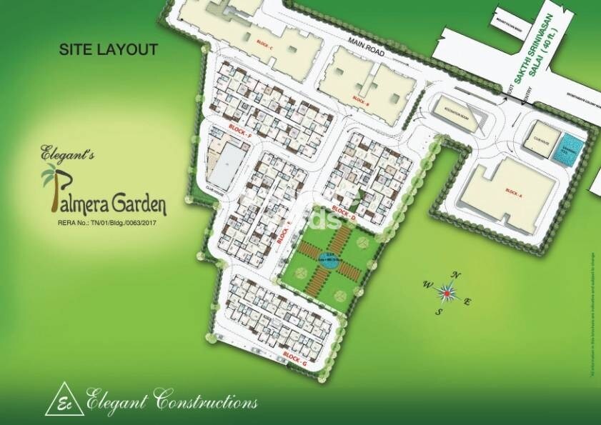 Elegant Palmera Gardens Master Plan 1