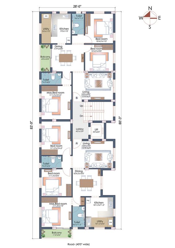 Firms The Sentinel Floor Plans