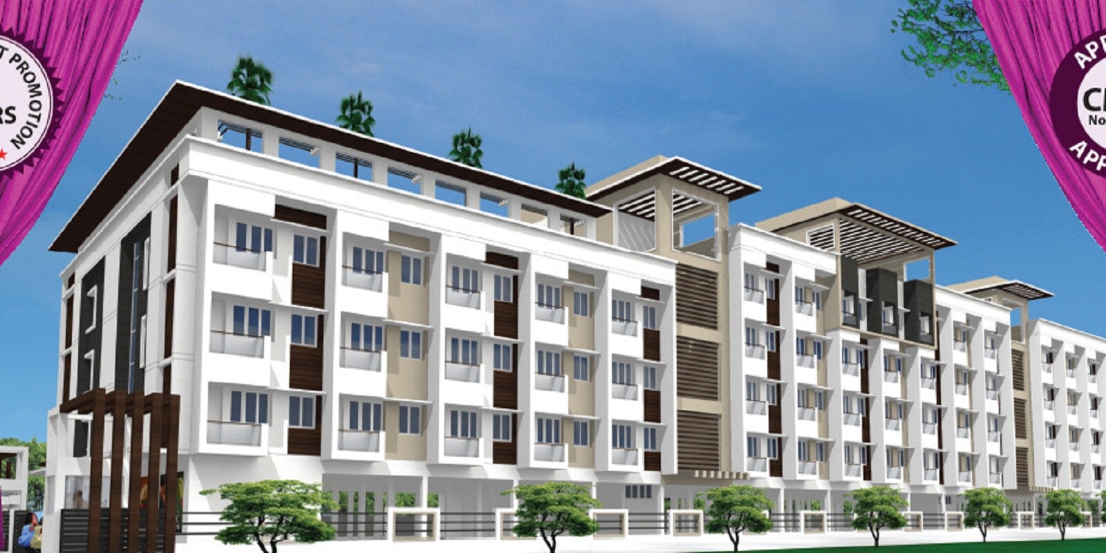 Fortune Lotus residential project in Nemilichery