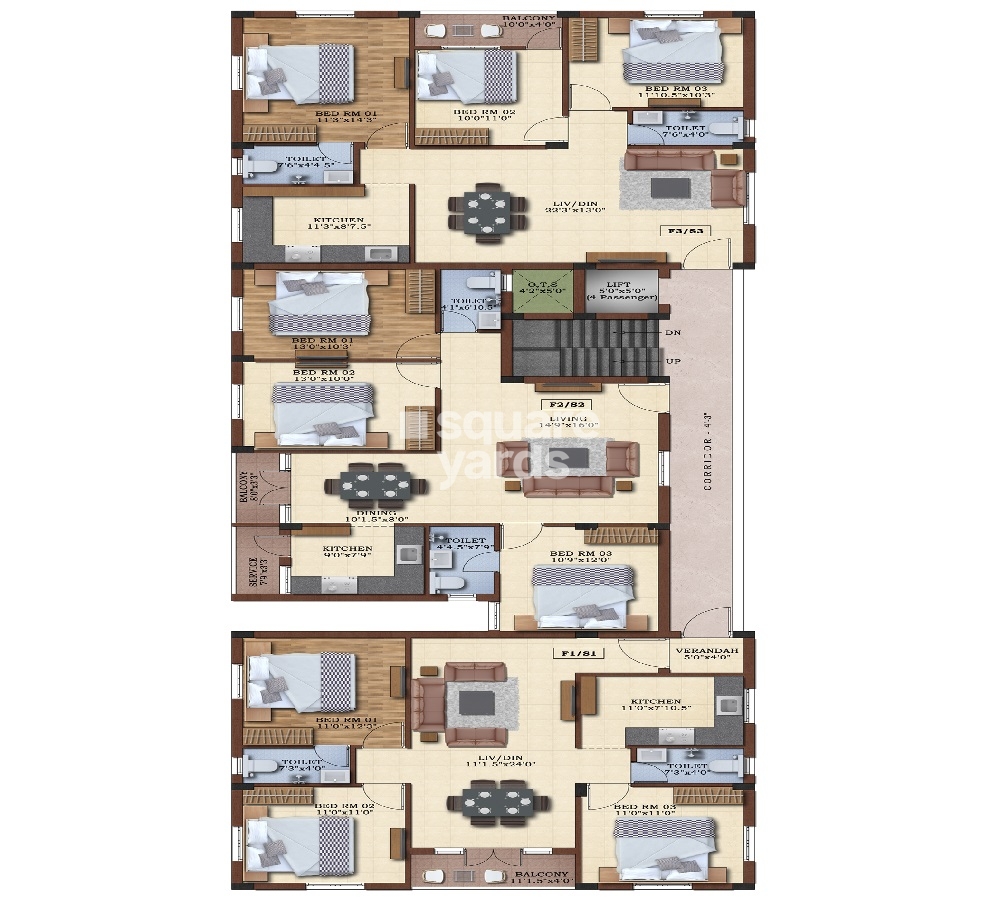 Global Castle Floor Plans