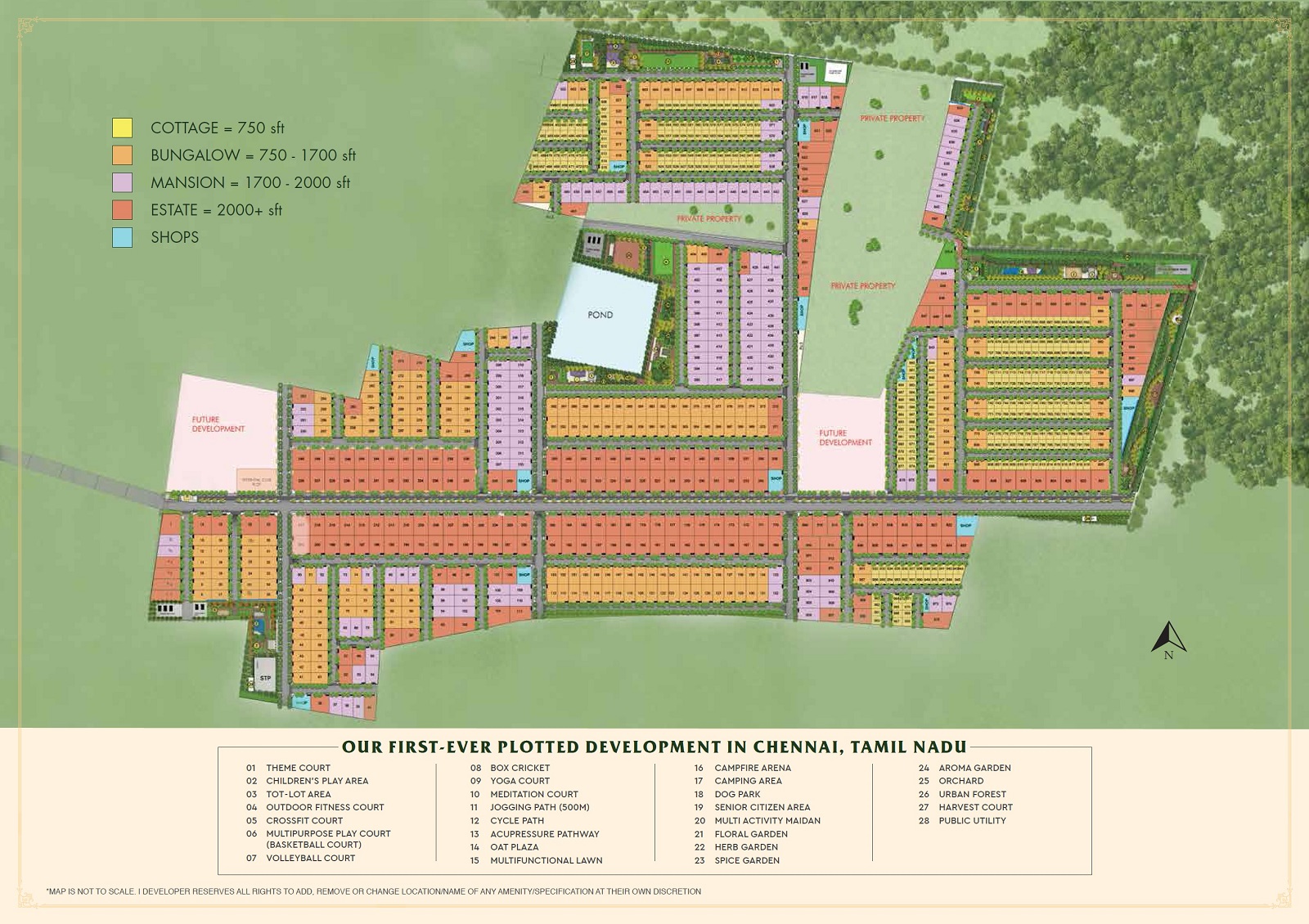 Godrej Sunrise Estate Master Plan Image