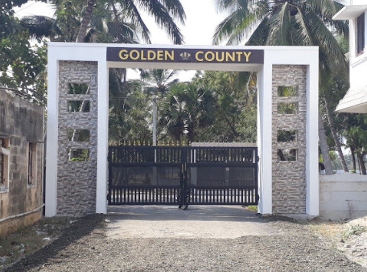 Golden Nest County Entrance View