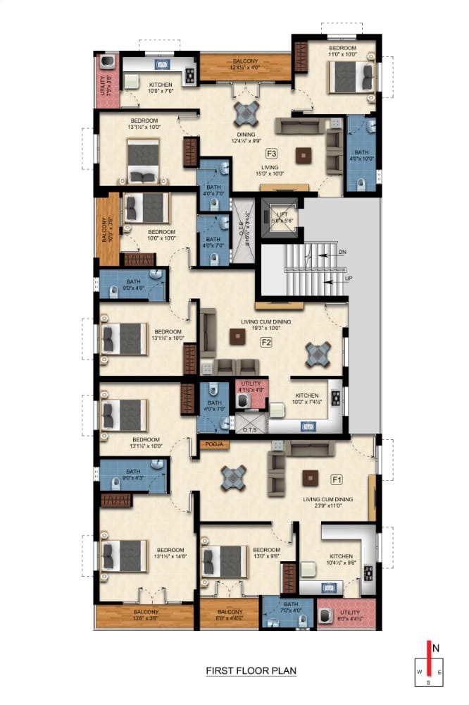 Green Amaravathi Floor Plans