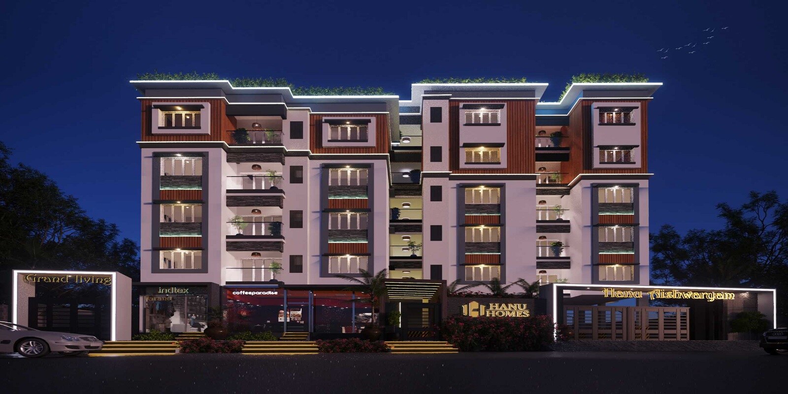 Hanu Aishwaryam residential project in Perumbakkam