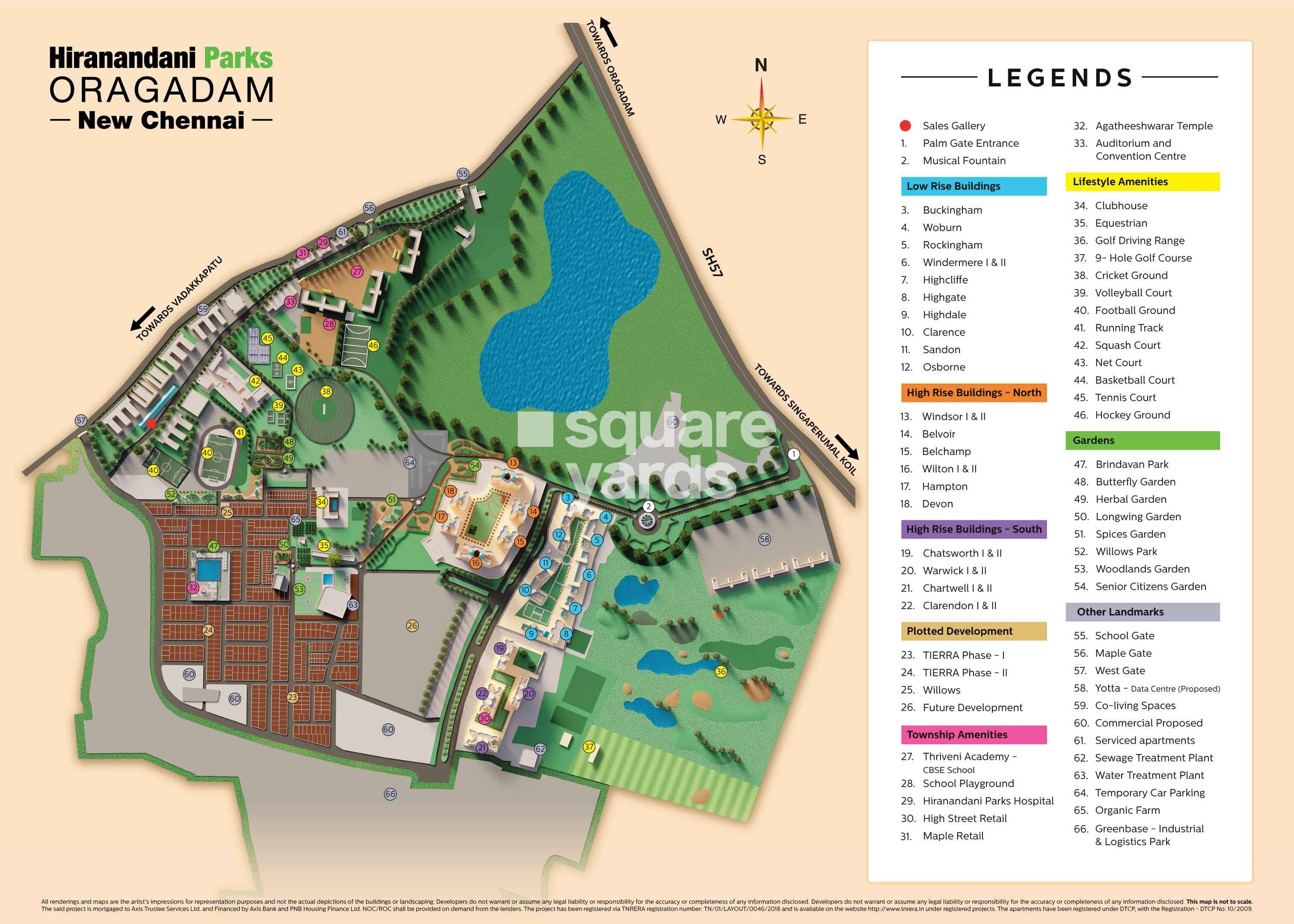 Hiranandani Parks Apartments Master Plan 1