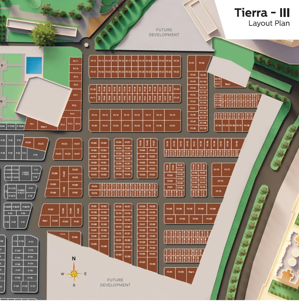 Hiranandani Parks Villa Plot Master Plan Image