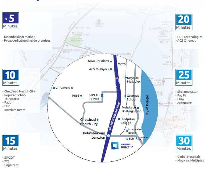 Incor PBEL City Chennai Location Image