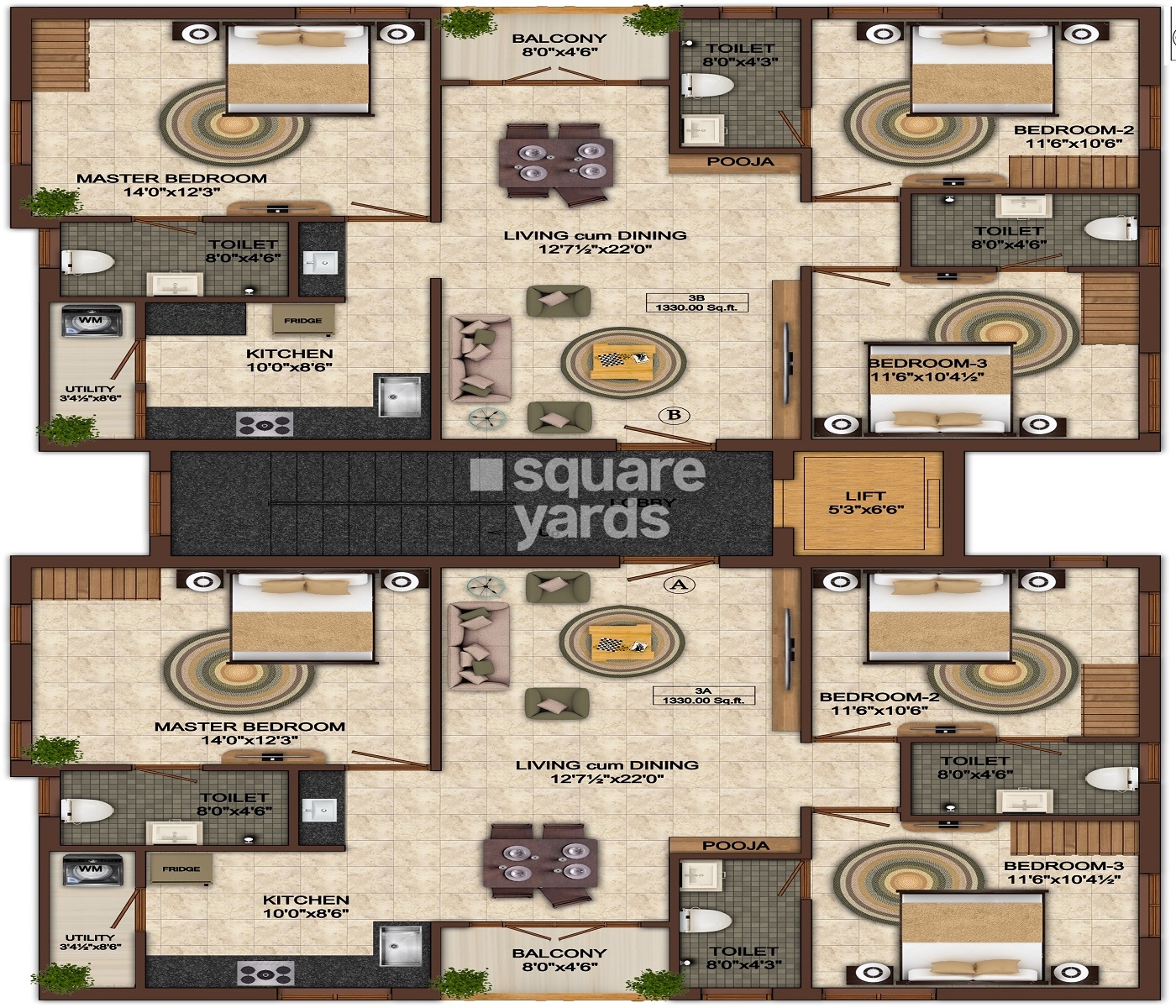 India Aadhira Floor Plans