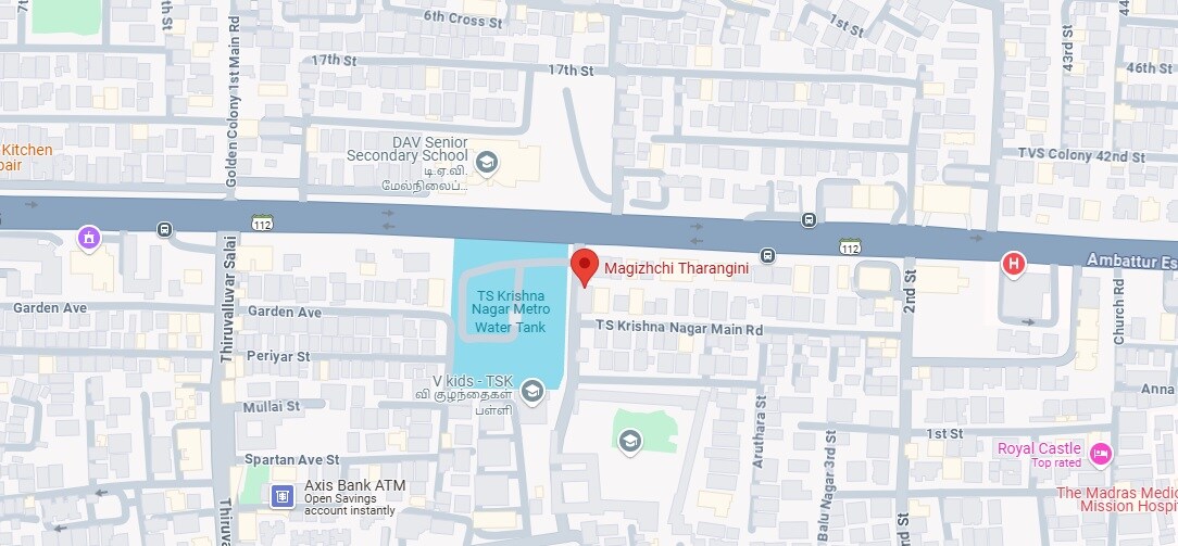 Representative image as actual visual unavailable for India Magizhchi Tharangini