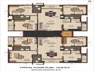 India Mayuri Mantra Floor Plans
