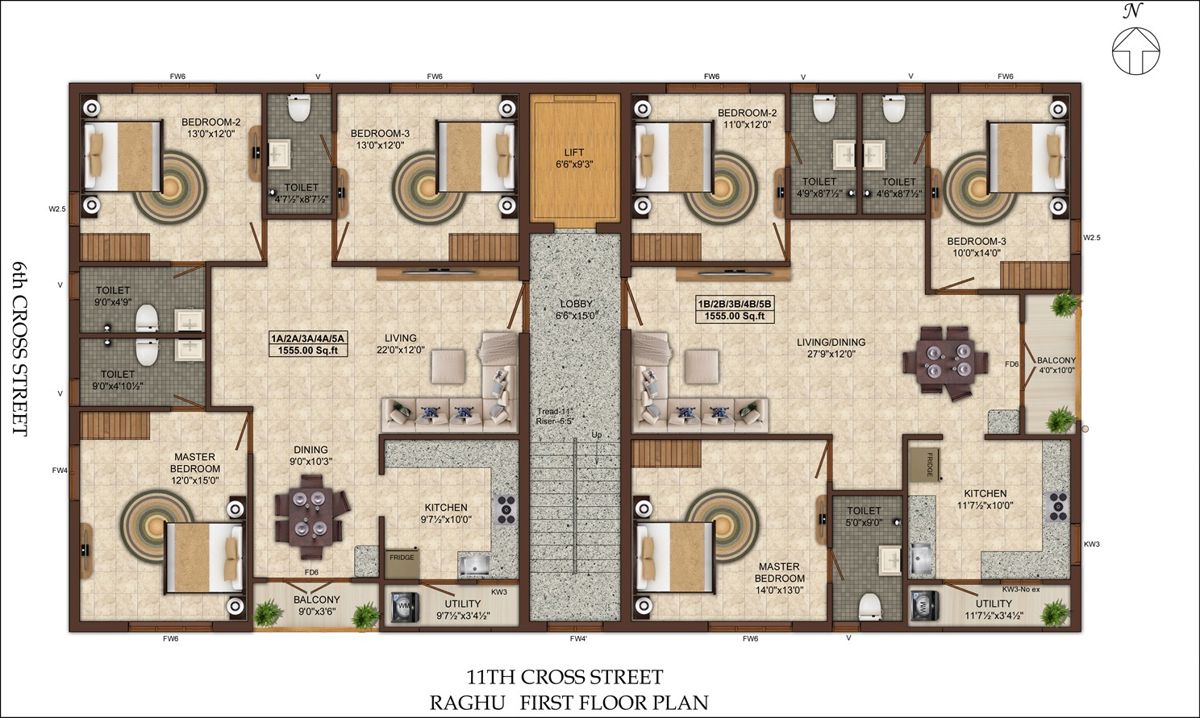India Raghu Floor Plans