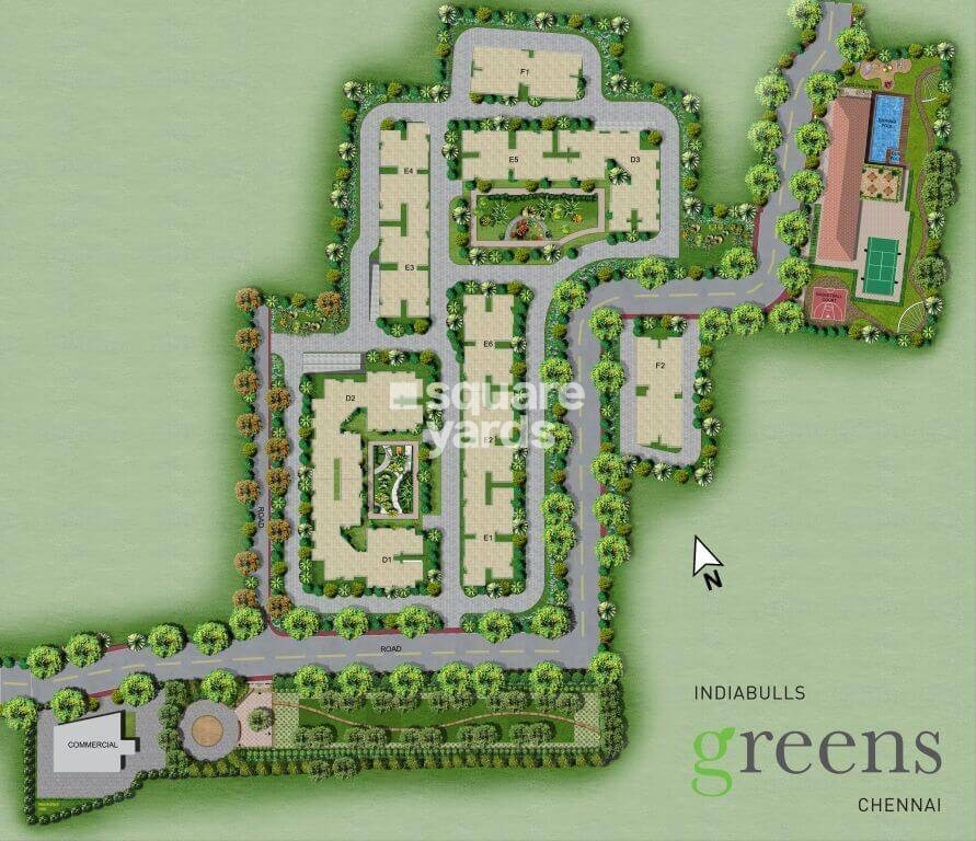 Indiabulls Greens Chennai Master Plan 1