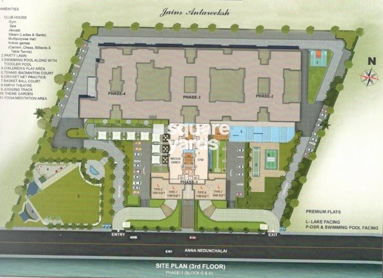 Jain Antareeksh Master Plan Image