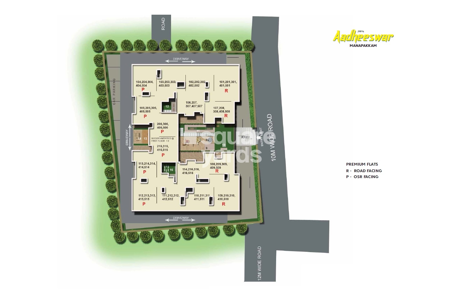 Jains Aadheeswar Master Plan Image