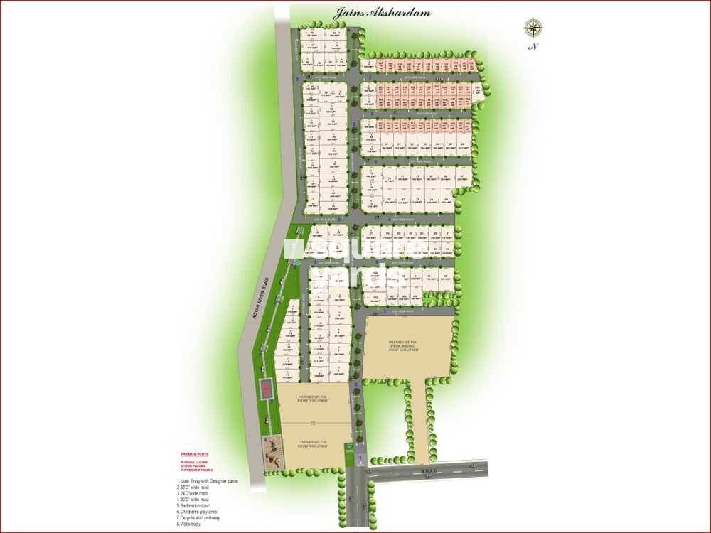 Jains Akshardham Master Plan 1