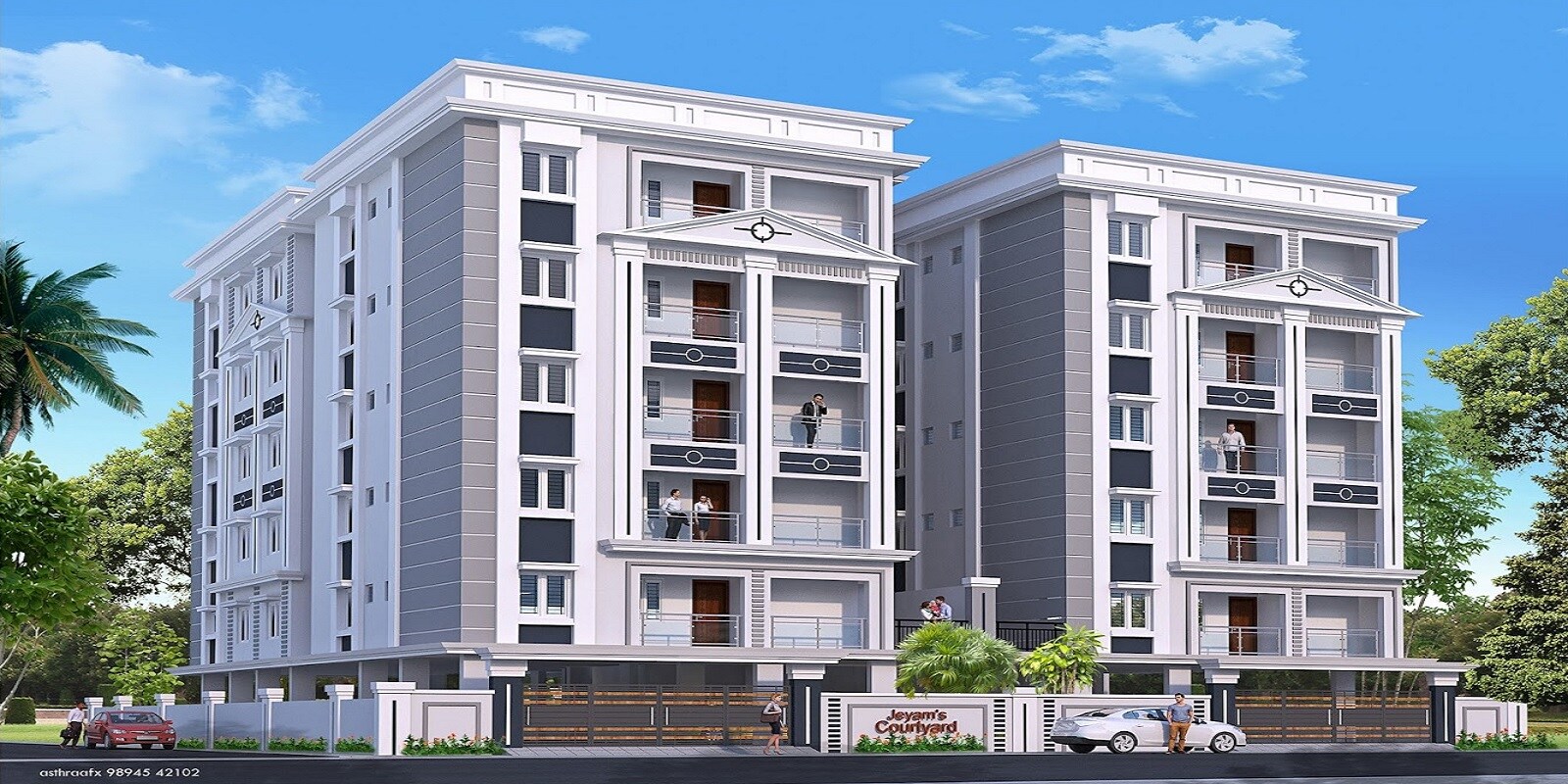 Jeyam Courtyard Featured Image