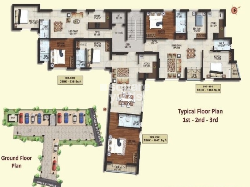 JVJ Bliss Floor Plans