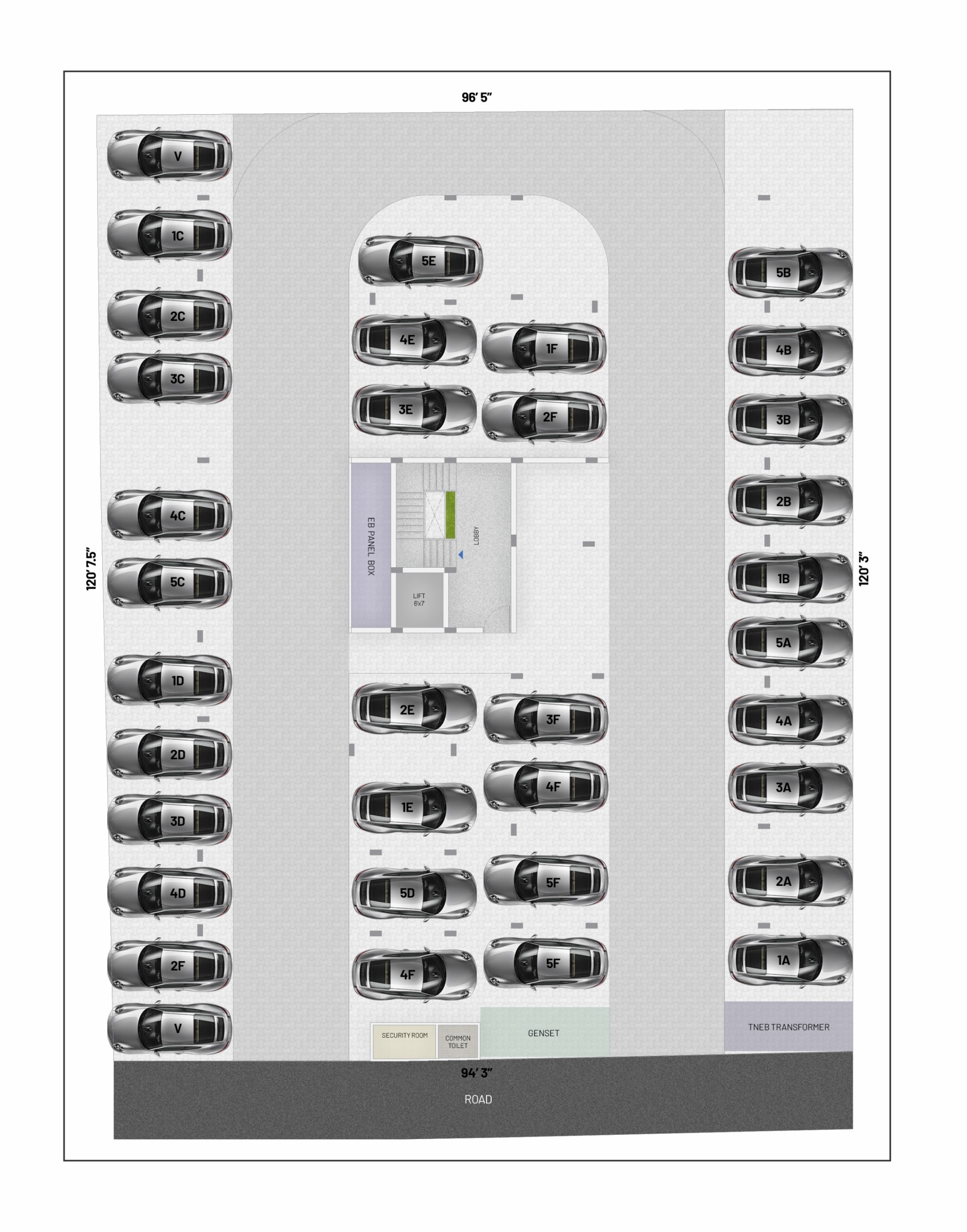 Kaizen Vedha Floor Plans