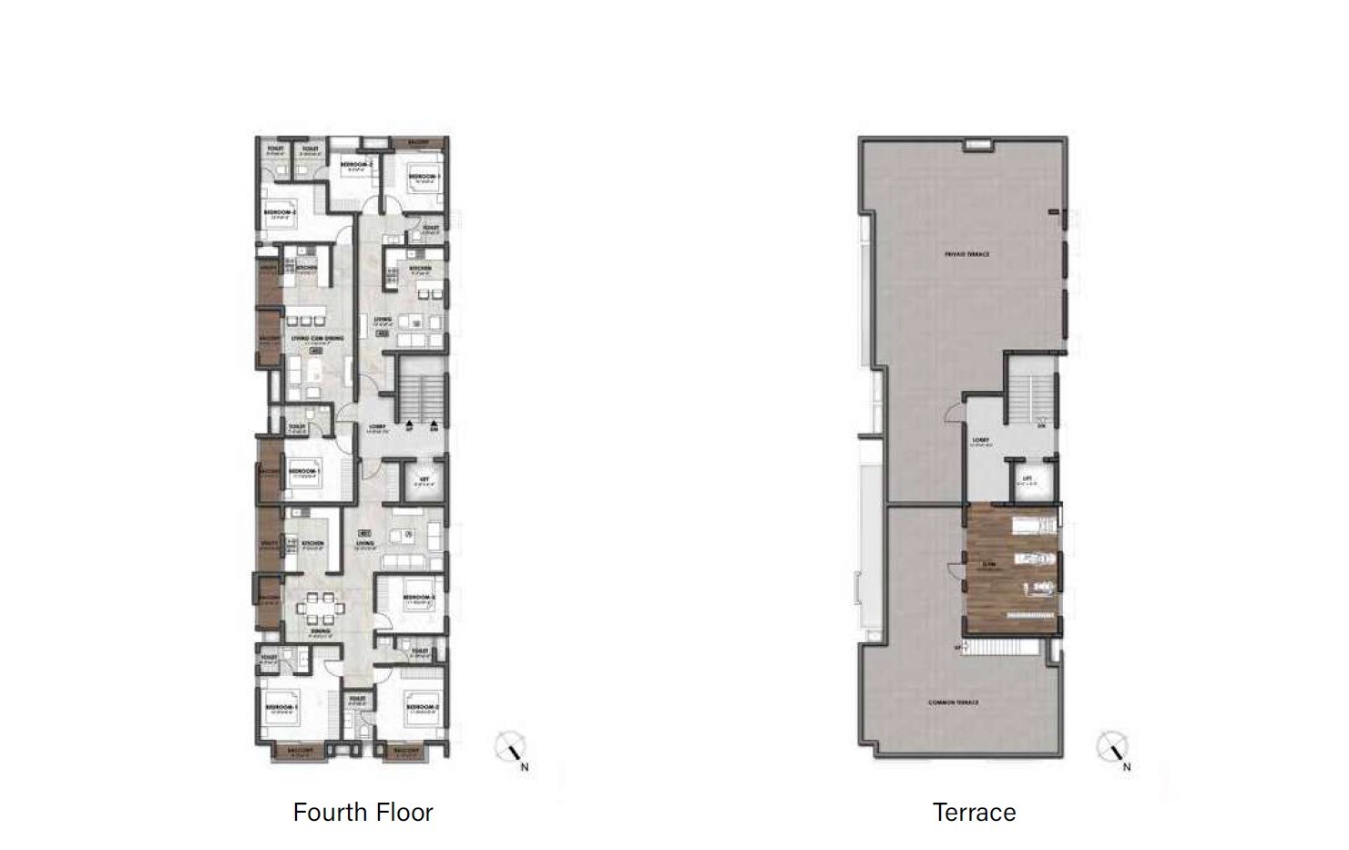 Kay Arr Malhotra Gardenia Floor Plans