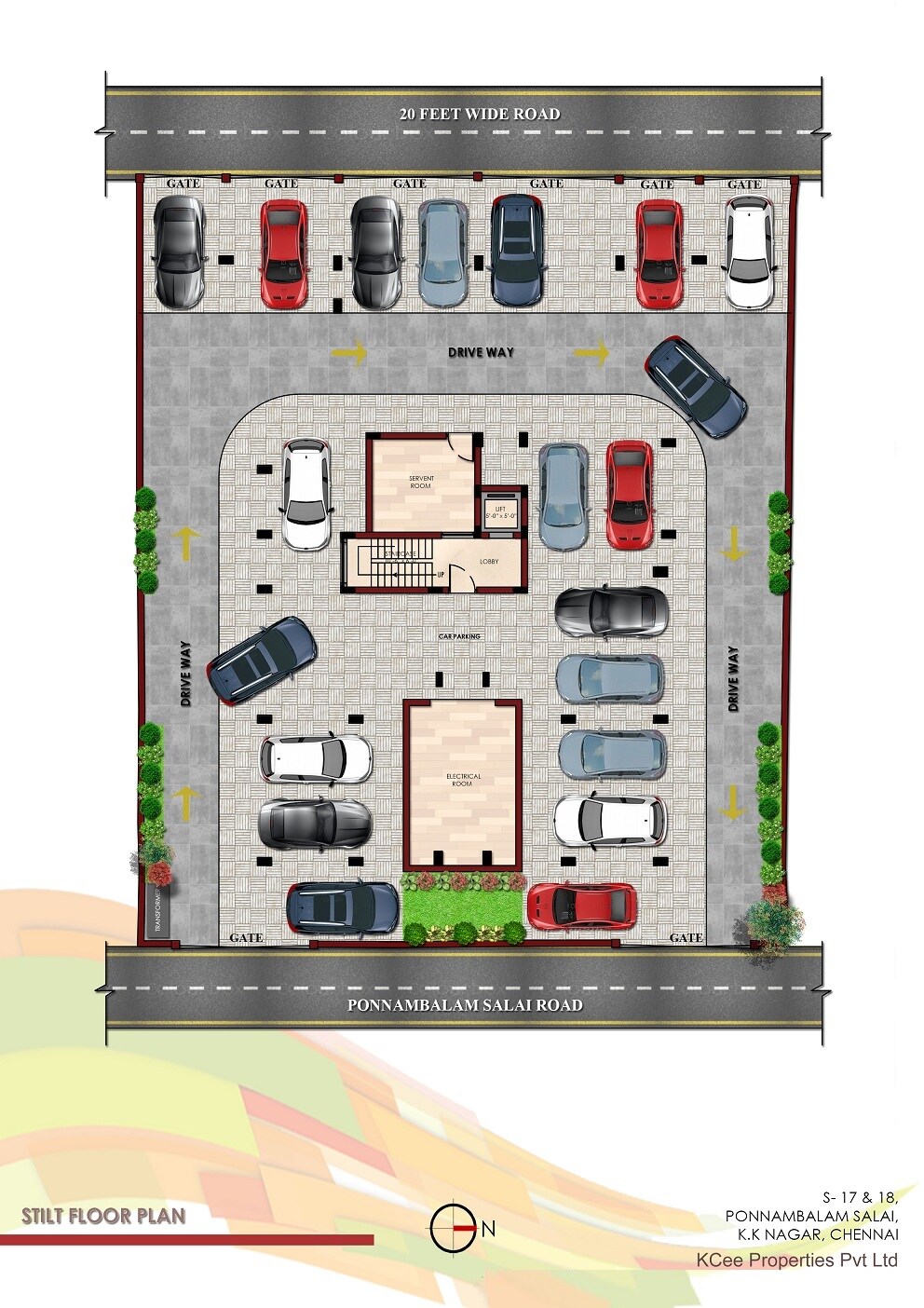 KCee Aaradhyam Floor Plans