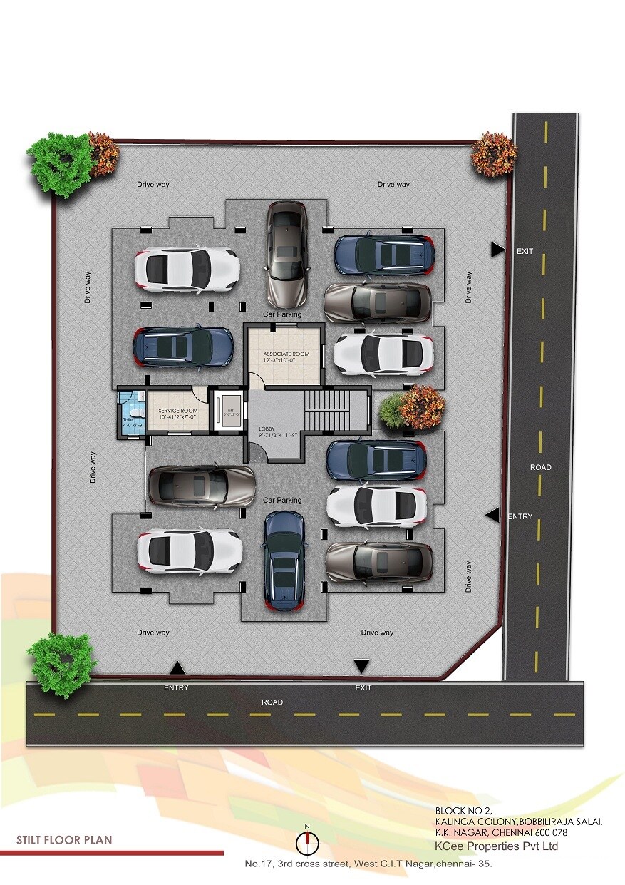 KCee Saimadhavam Floor Plans