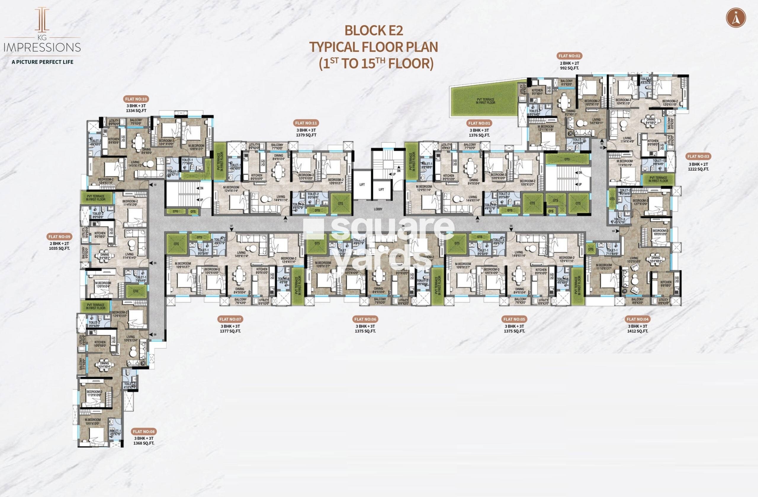 KG Impressions Floor Plans
