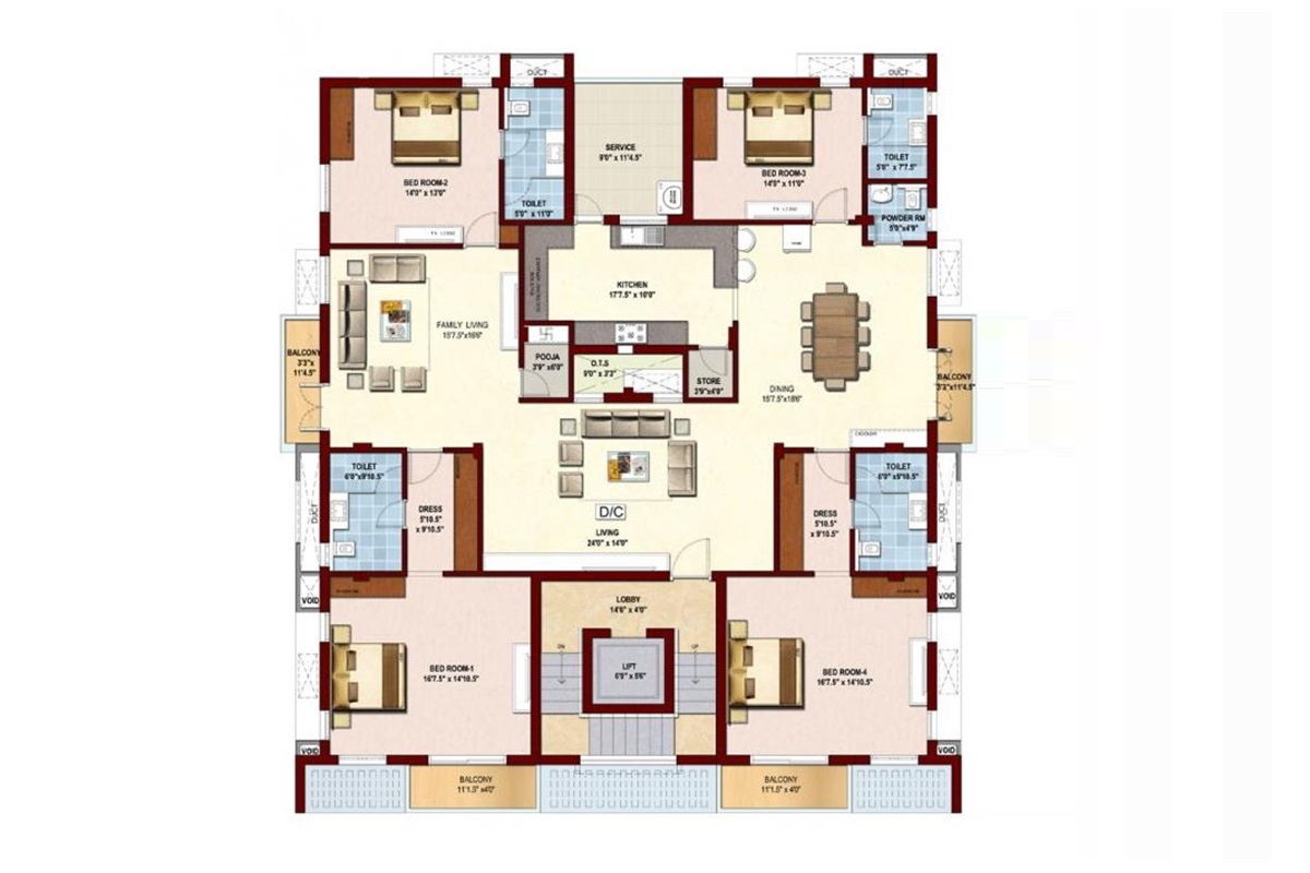 Kgeyes 6th Avenue Floor Plans