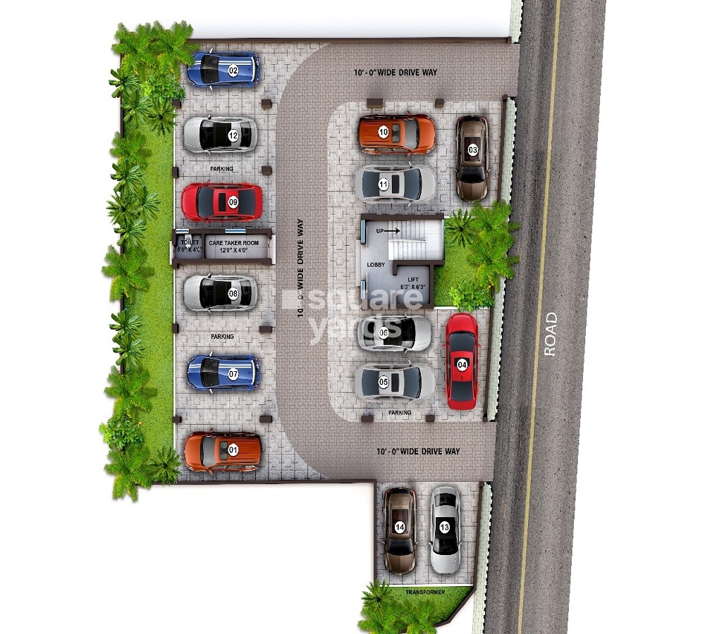 Khurinji Orchid Floor Plans