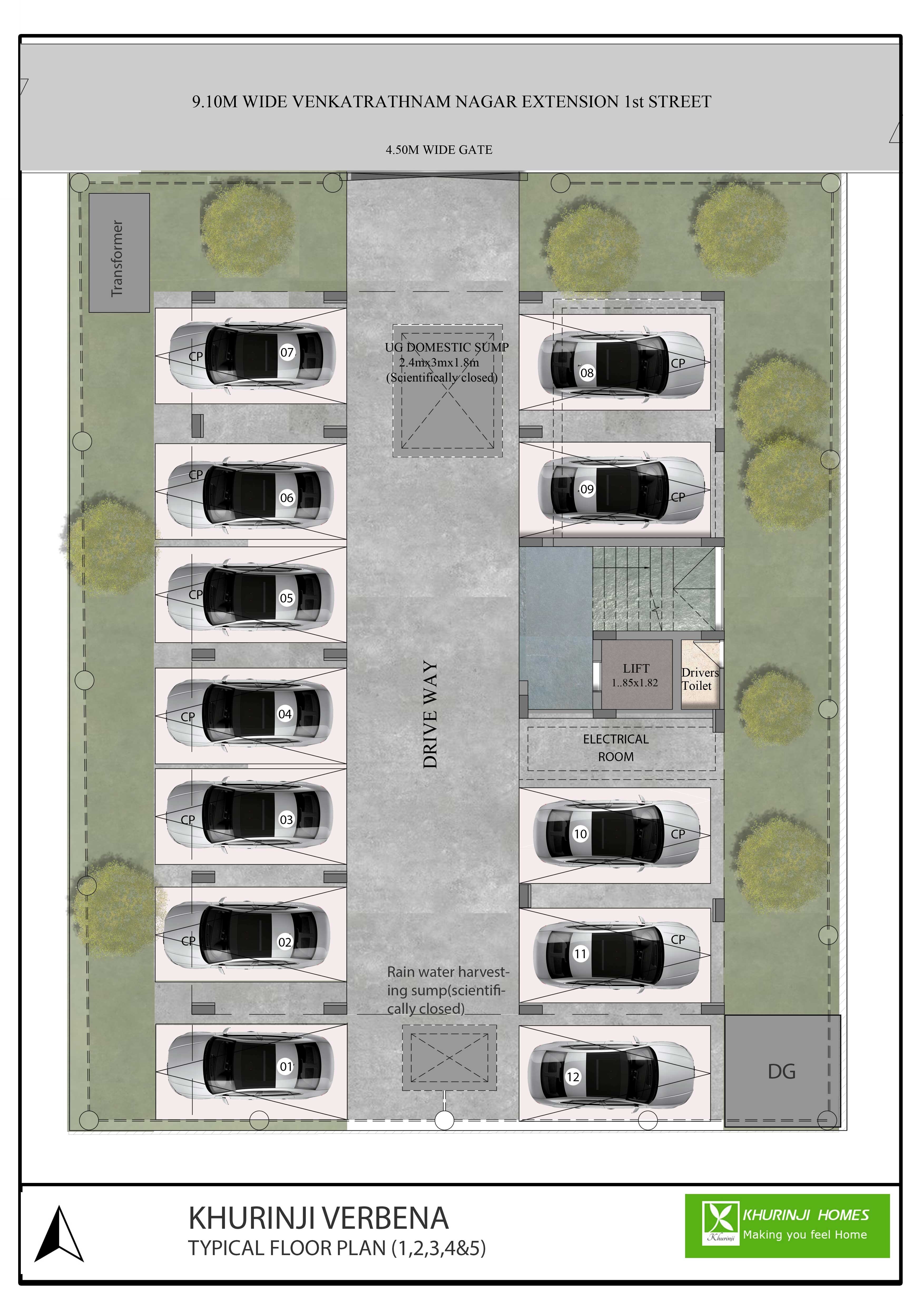 Khurinji Verbena Floor Plans