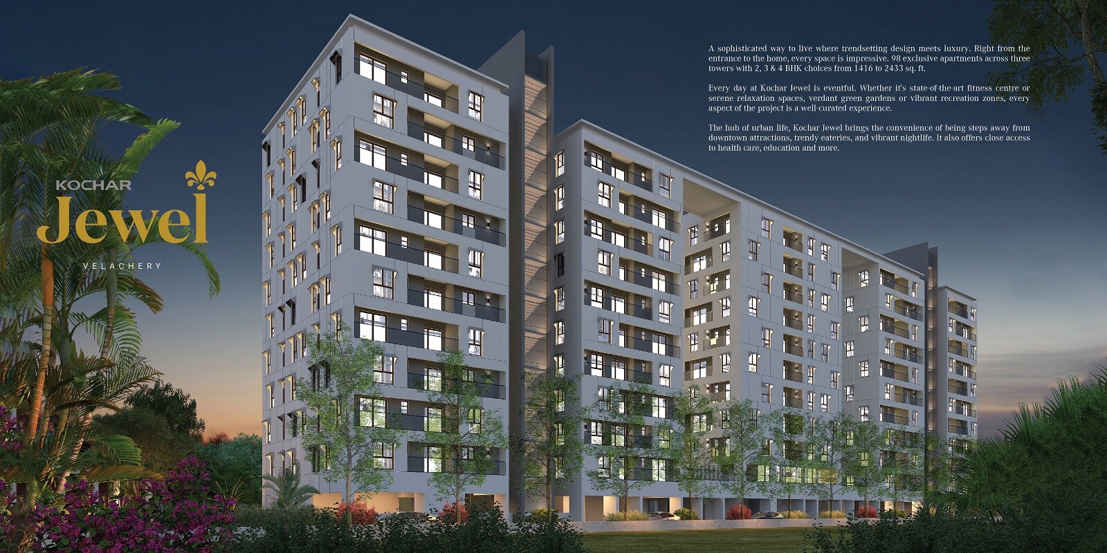Kochar Jewel residential project in Velachery