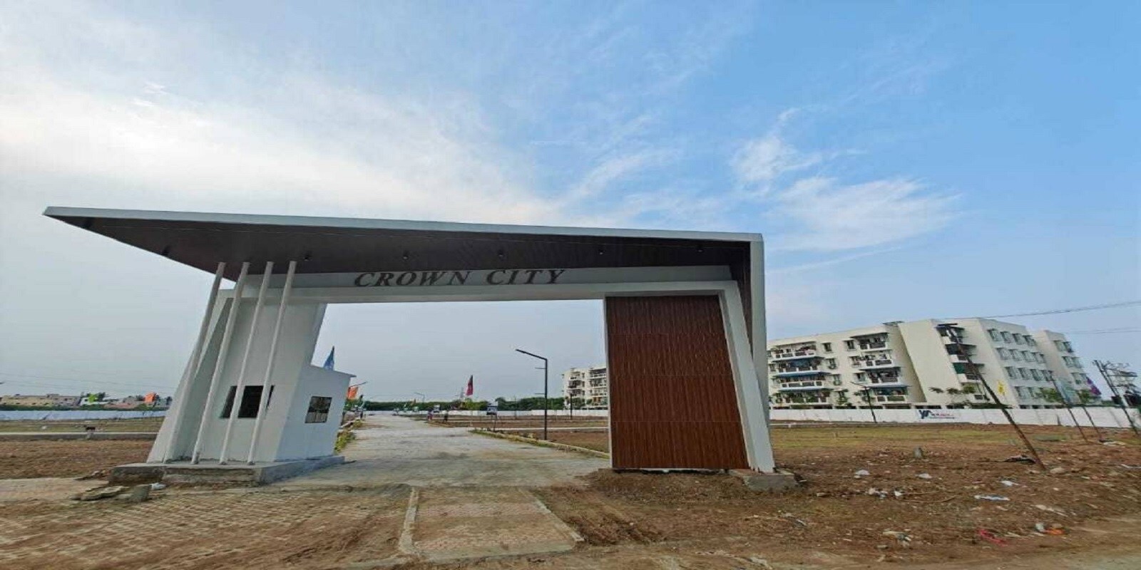 Krish Crown City residential project in Paruthipattu