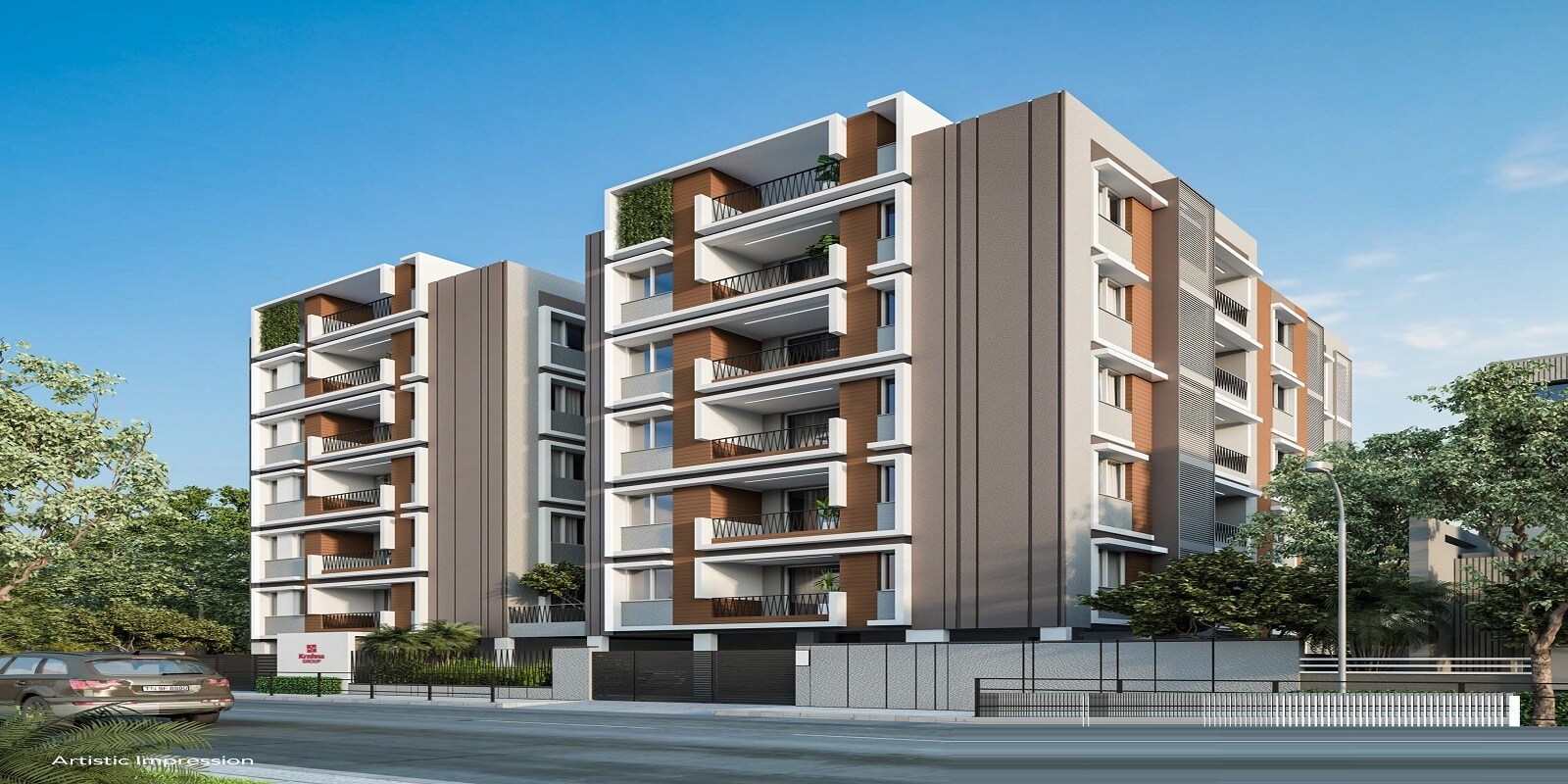 Krishna Ekta residential project in West Mambalam