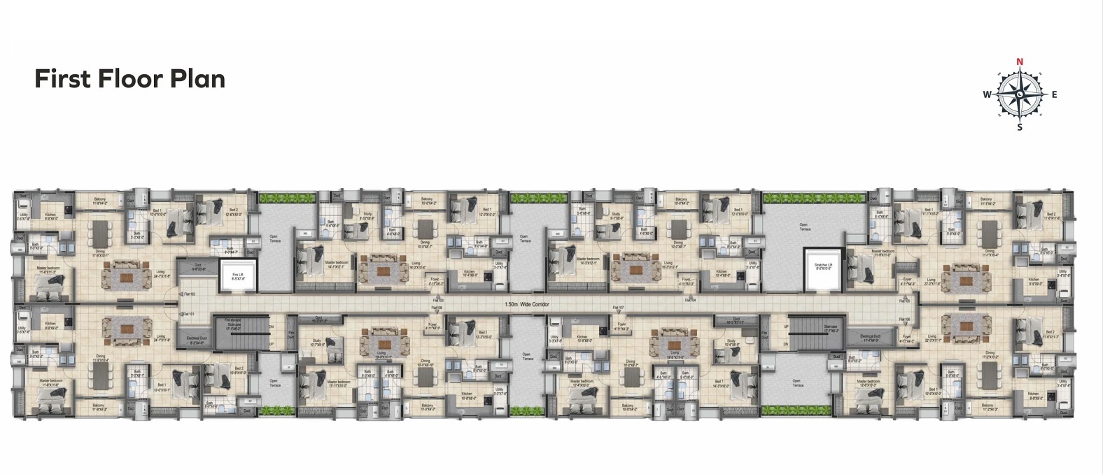 Krishna Elevaar Floor Plans