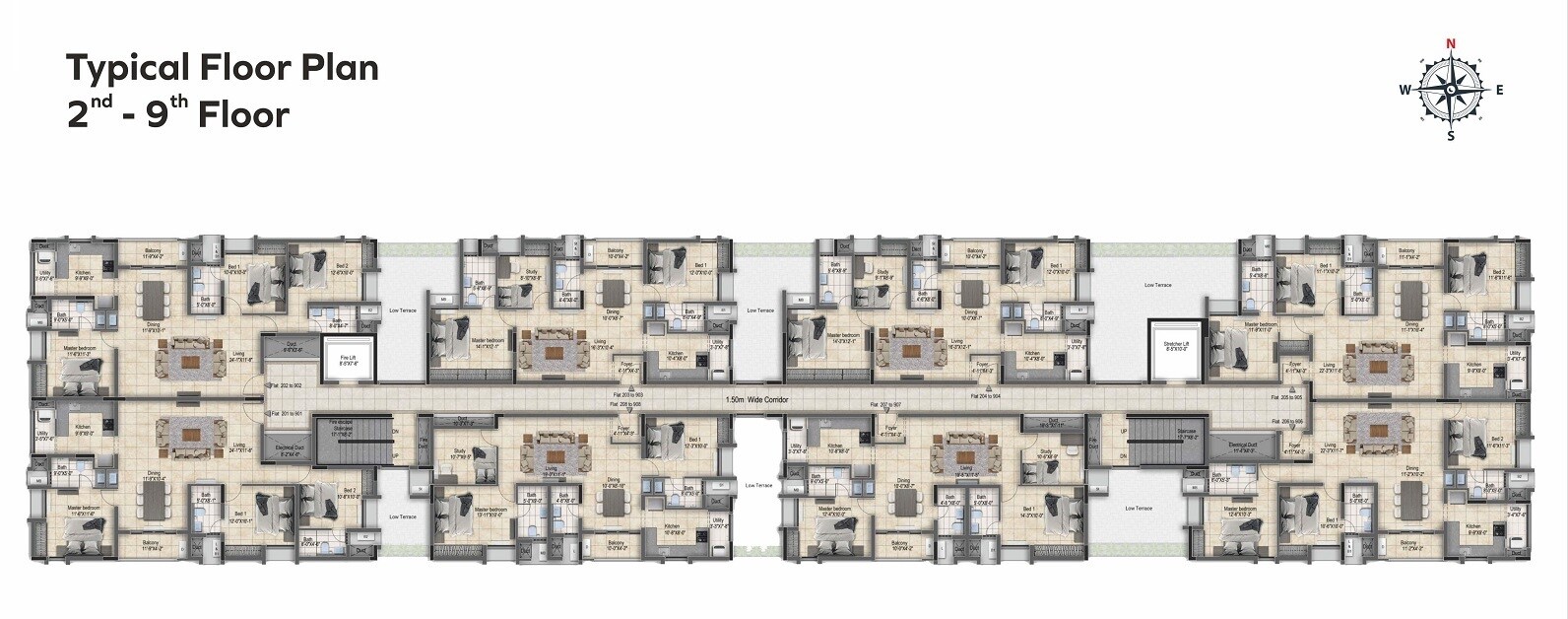 Krishna Elevaar Floor Plans