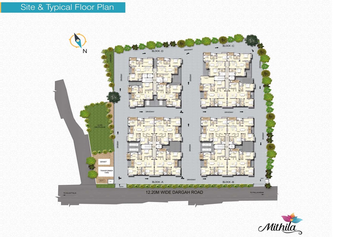 Krishna Mithila Floor Plans