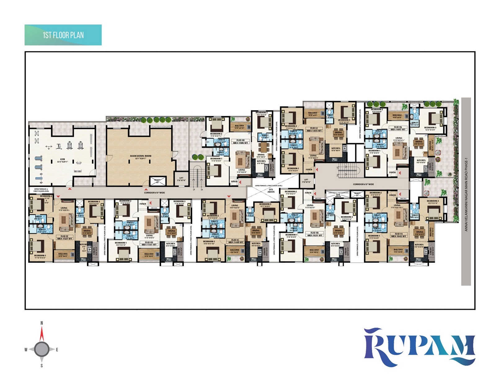 Mahalakshmi Rupam Floor Plans