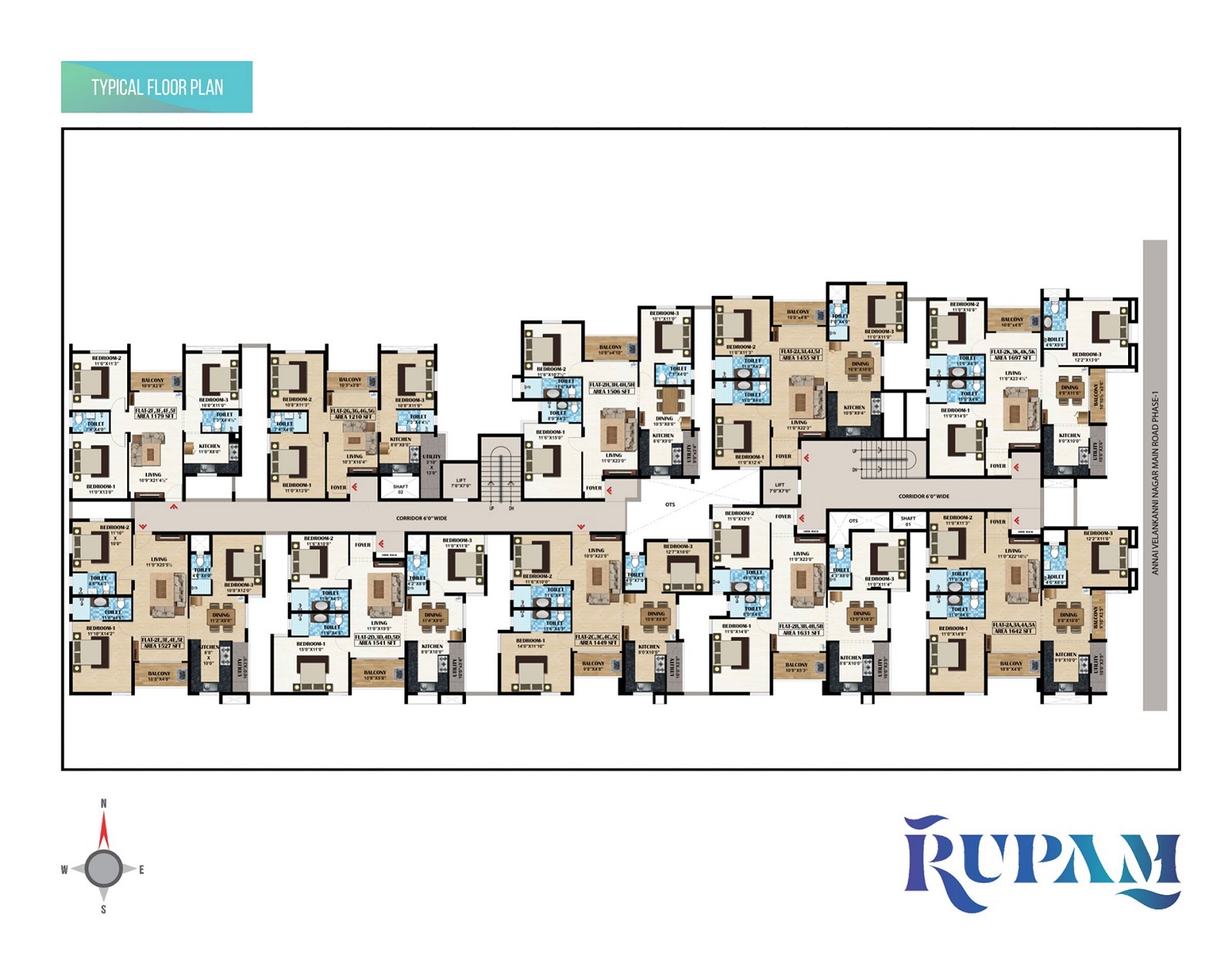 Mahalakshmi Rupam Floor Plans