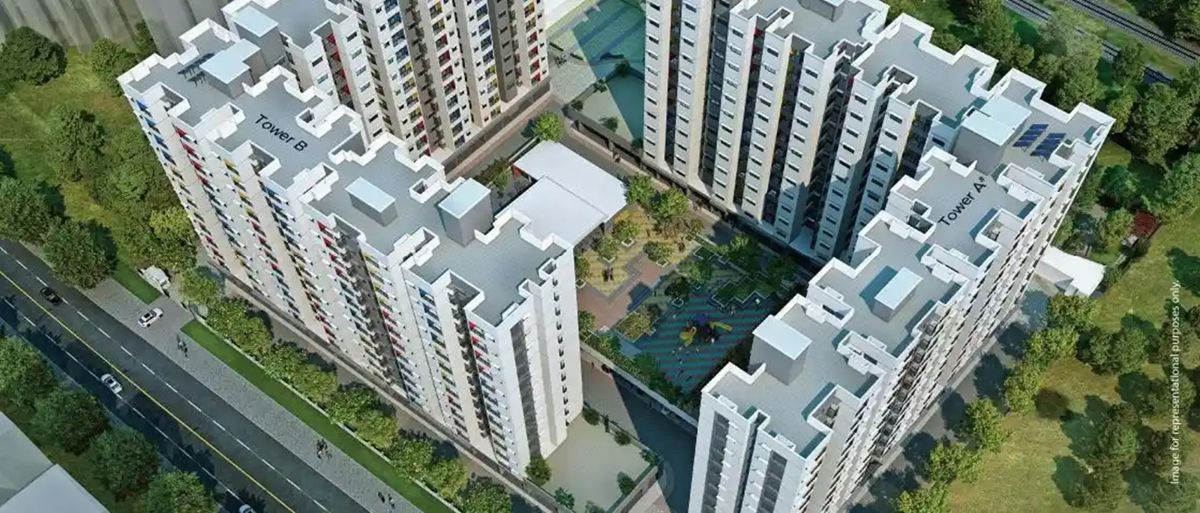 Mahindra Lifespaces Happinest Tower View