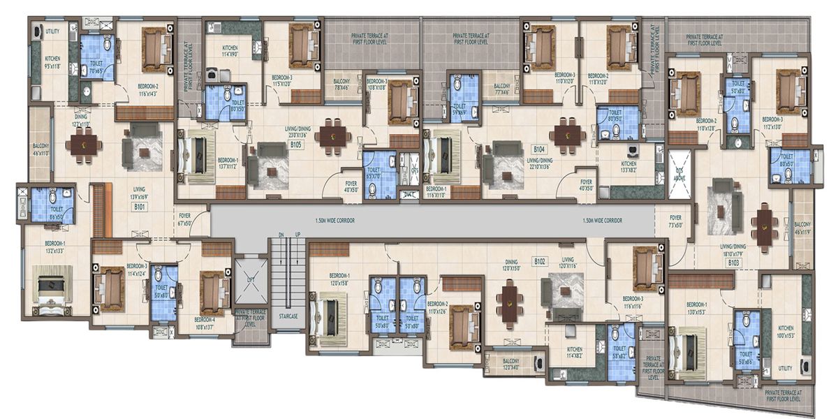 Marutham Avana Floor Plans