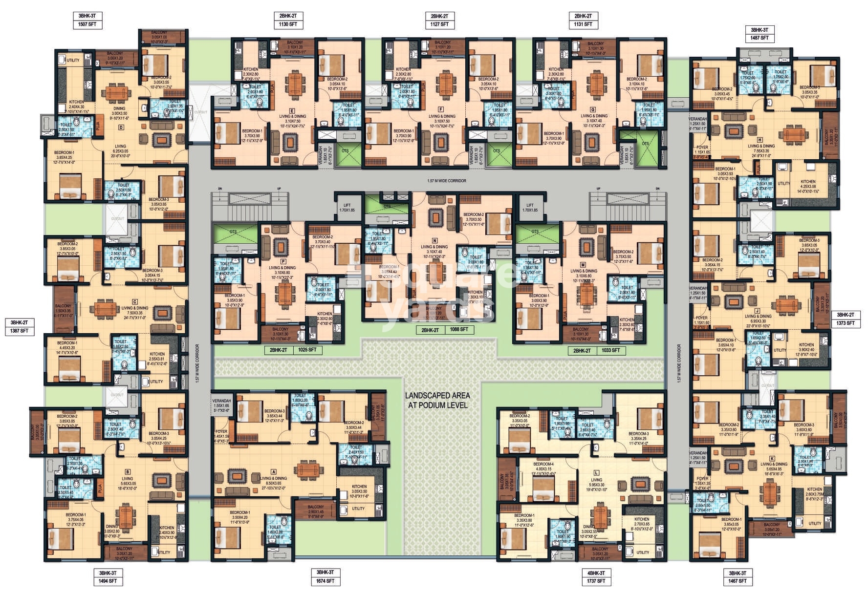 Marutham Neptune Floor Plans