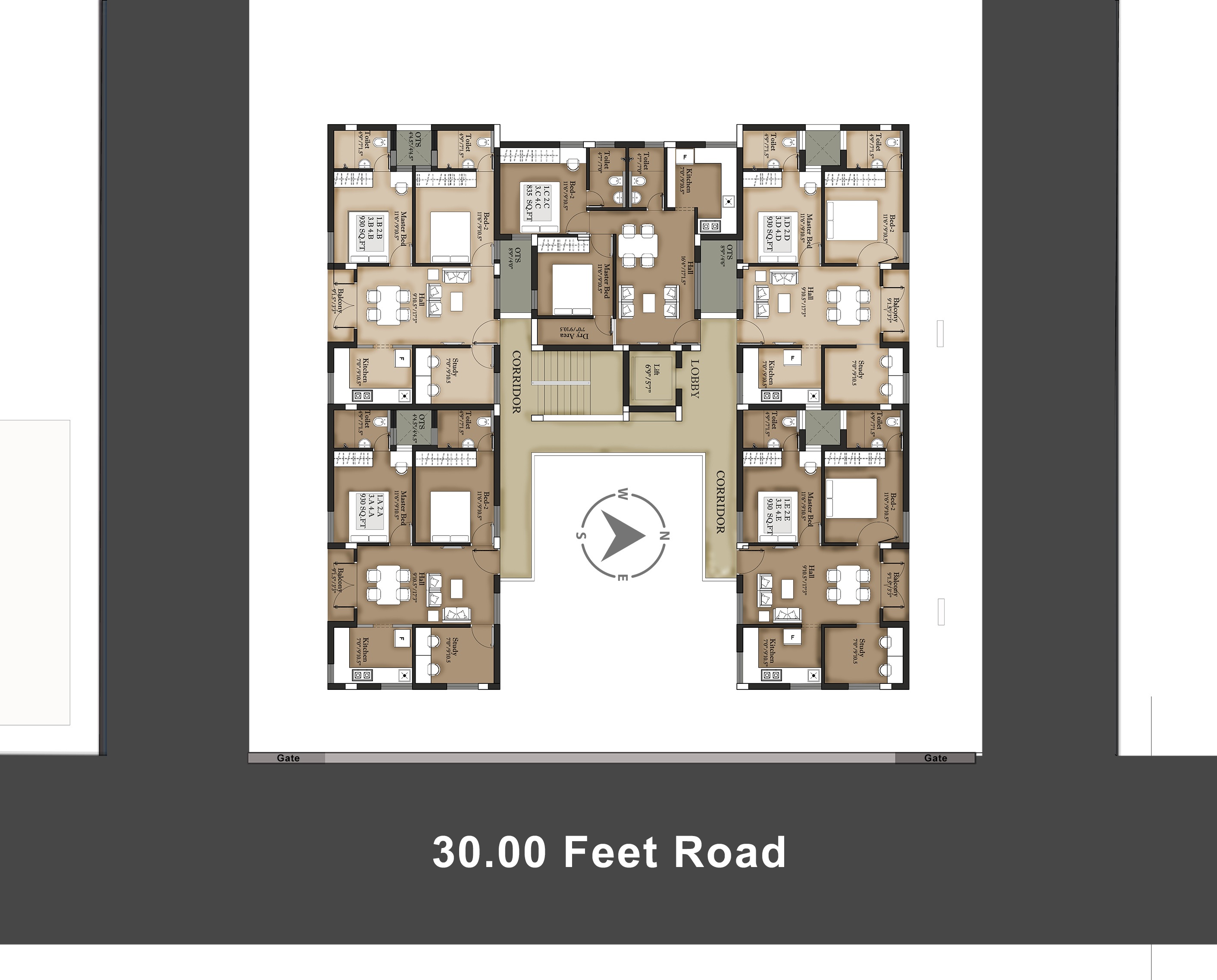 Maxis Atrium Floor Plans