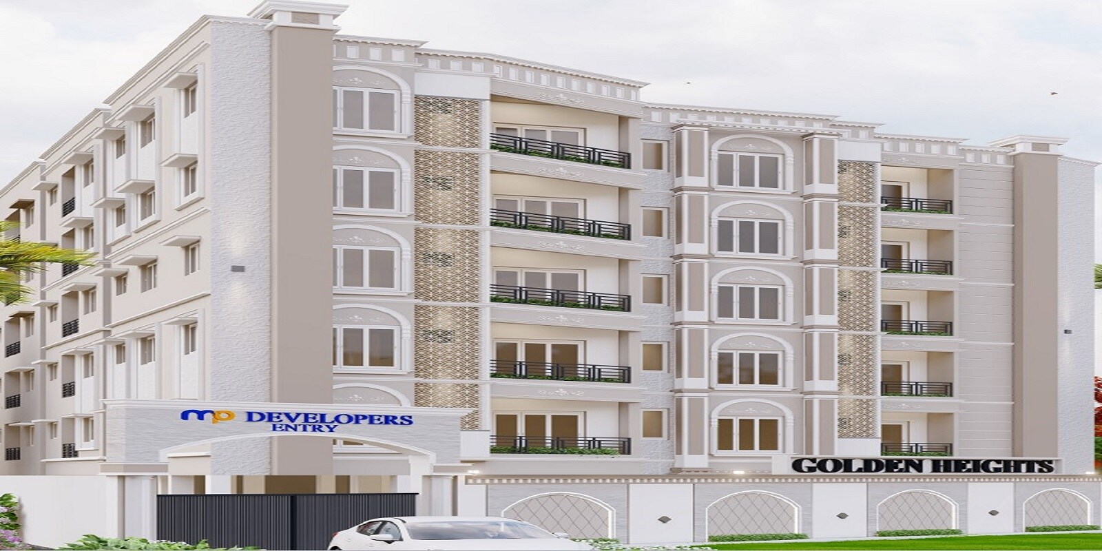 MP Golden Heights residential project in Kovur