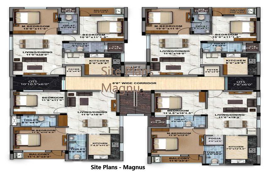 MP Magnus Floor Plans