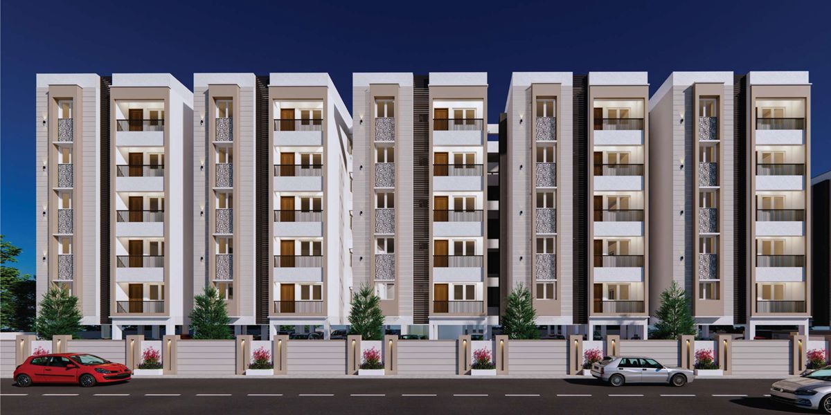 MP Merlin residential project in Kundrathur