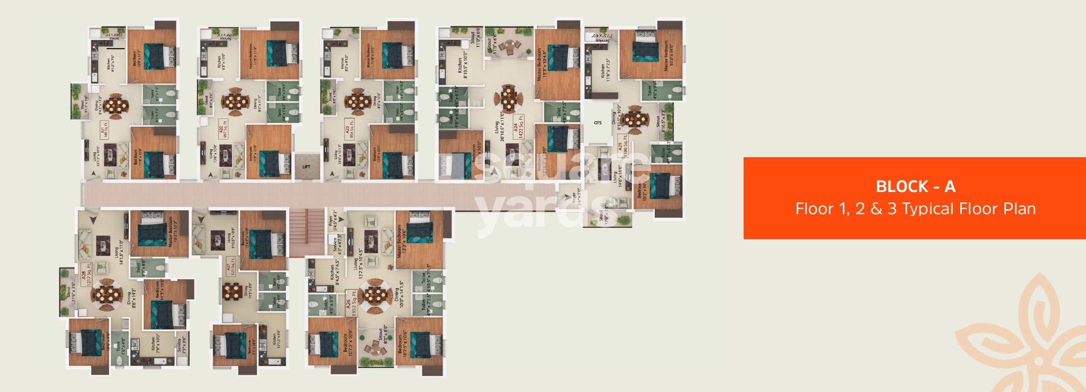 My Home Nakshatra Floor Plans