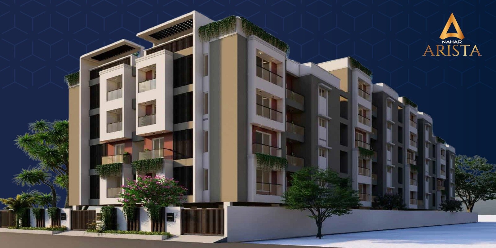 Nahar Arista residential project in Perungudi