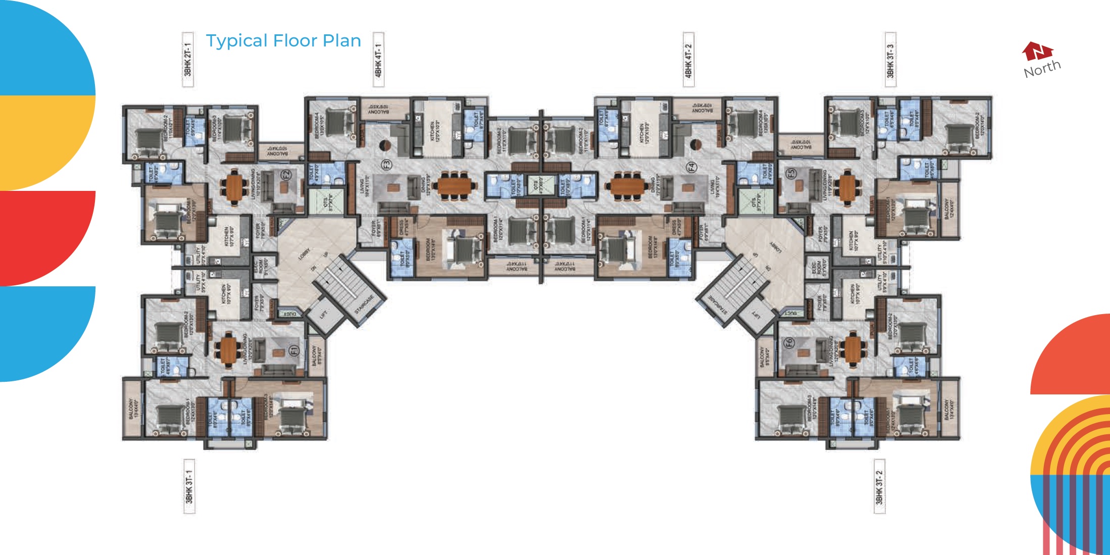 Navins RP Enclave Floor Plans